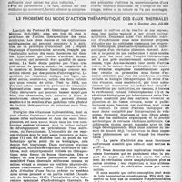 0935 - Page 920 - Partie scientifique. Les plaies de la face souillées de goudron, Docteur F. Caby / Le problème du mode d’action thérapeutique des eaux thermales, par le Docteur Jos. Julien