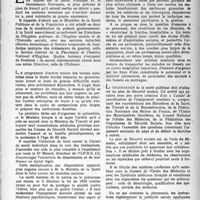 0942 - Page 927 - Partie professionnelle. Propos du jour. Conférence de presse de M. Le Ministre de la santé [G. Lavalée]