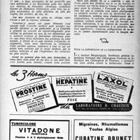 0952 - Page 937 - Échos et commentaires. Les délicats rapports entre médecin traitant et médecin conseil des A. S / Pour la suppression de la dichotomie