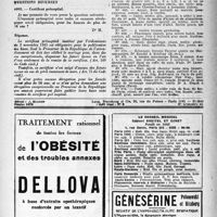 0956 - Page 941 - Correspondance. Hôspitalisation publique. Comment fonctionne le service chirurgical d’une / Questions diverses. Certificat prénuptial / Demandes et offres