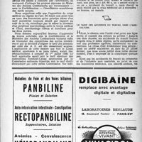 0982 - Page 967 - Échos et commentaires. Ou le tarif des pensions s’aligne sur celui des A. S / Le tarif des accidents du travail dans l’agriculture
