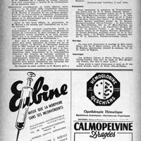 0993 - Page 978 - Dernières nouvelles. Comité de Coordination des Conseils départementaux de l’Ordre et Comité intersyndical de la Région parisienne / Naissances / Mariage / Nécrologie [Mlle Marguerite Vienne, Dr Edmond Grasset]