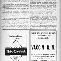 0997 - Page 982 - À travers l’officiel. Assurances sociales / Soins aux pensionnes de guerre