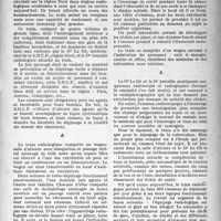 1012 - Page 997 - Partie professionnelle. Le train radiologique de la S. N. C. F. (région Nord)