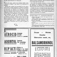 1061 - Page 1046 - Échos & commentaires. Le point de vue des spécialistes / Une initiative louable / Le 25e anniversaire de l’insuline