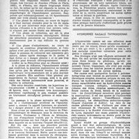 1064 - Page 1049 - Partie scientifique. A propos de l’emploi de la pénicilline dans le traitement des pleurésies purulentes aiguës, par le Docteur René Petit Jean / Hydrorrée nasale thyroïdienne