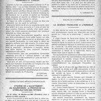 1065 - Page 1050 - Partie scientifique. Hydrorrée nasale thyroïdienne / Hormones et cancer / Consultations médico-chirurgicales. Hygiène de l’allaitement du nourrisson : à propos de la stérilisation des tétines / Nouvelles d'Amérique. La science française à l’honneur