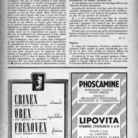 1081 - Page 1066 - Correspondance. Hôspitalisation publique. Les honoraires de l’anesthésiste en matière d’A. S / Questions diverses. Laboratoires d’analyses
