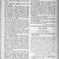 1098 - Page 1083 - Partie scientifique. Épidémie de familiale fièvre typhoïde / Les livres. Réanimation et transfusion sanguine, par Arnault Tzanck et Paul Chiche, G. Doin et Cie, éditeurs, Paris (6e) / La Santé sous les tropiques, par G. J. Stéfanopoulo et J. Etévé, Edition de la "Revue du paludisme", Paris (4e)