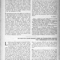1106 - Page 1091 - Partie professionnelle. Droit professionnel. Le contrôle médical sportif / Les baux en cours doivent subir les majorations prévues par l'ordonnance du 28 juin 1945