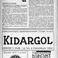 1123 - Page 1108 - À travers l'officiel. Accidents du travail