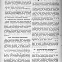 1128 - Page 1113 - Partie scientifique. Les gros coeurs en clinique; valeur pronostique, par A. Dumas. Quelle est la cause de l’hypertrophie cardiaque ?. Les hypertrophies dites de compensation / Les hypertrophies infectieuses et toxiques / Les hypertrophies expérimentales / Comment évolue l’hypertrophie ? Quel en est le pronostic ?