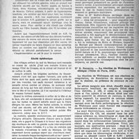 1130 - Page 1115 - Partie scientifique. Nouvelles d'Amérique. Le remède contre le cancer ? / Les thèses. Inconvénients et dangers du déclenchement médicamenteux du travail chez les primipares, par Dr Seffert-Simon (Thèse de Lyon, 1945) / La réaction de Weltmann en clinique, par Dr R. Samarcq (Thèse de Paris, 1946)