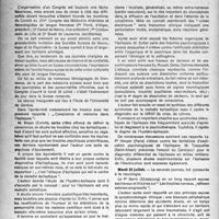 1167 - Page 1152 - Partie scientifique. Les congres. Le XIVe congrès des médecins aliénistes et neurologistes de France et des pays de langue française, par le Dr Rémi Cochemé