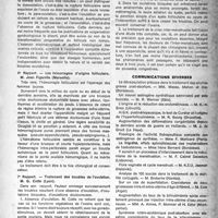 1172 - Page 1157 - Partie scientifique. Les congres. Xe congrès français de gynécologie (Lyon, 27-29 mai 1946). Question à l'ordre du jour : l’ovulation et ses troubles / Communications diverses