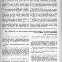1181 - Page 1166 - Partie professionnelle. Le colloque médical et la confusion des langues, par Pierre Mauriac. La loi sur les loyers du 17 septembre 1946 / De l’égalité des honoraires des médecins et des sages-femmes en matière d’accouchement, par le Dr Georges Mouthon
