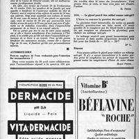 1194 - Page 1179 - Correspondance. Assurances sociales. Prestations pour l’enfant de l’assuré / Automobilisme. Peut-on employer de l’eau verdunisée pour l’entretien des accumulateurs ? / Le glycol peut-il être utilisé comme anti-gel ?
