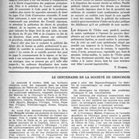 1219 - Page 1204 - Partie professionnelle. Organisation professionnelle. La juridiction disciplinaire est insuffisamment réglementée / Le centenaire de la société de chirurgie