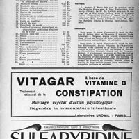 1282 - Page 1267 - Dernières nouvelles. Caisse régionale de Sécurité Sociale de Paris / Valeur des tickets pour propharmaciens / Naissances / Mariages / Nécrologie [Docteur Q. Delbès, Docteur Bellencontre]