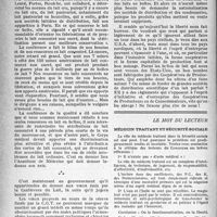 1301 - Page 1286 - Partie professionnelle. La conférence du lait 11-28 septembre 1946, par le Dr Henri Rouèche. La sécurité du médecin doit être a la fois sociale et professionnelle. La sécurité sociale du médecin / Le mot du lecteur. Médecin traitant et sécurité sociale