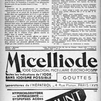 1307 - Page 1292 - Correspondance. Questions diverses. Contrôle médical scolaire / Propharmacie / Demandes & offres