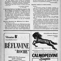 1313 - Page 1298 - Dernières nouvelles. Mutualité Familiale / Un syndicat national des médecins experts près les tribunaux de premier instance et les cours d’appel de France / Syndicat médical de Seine-et-Oise / Chambre Syndicale des Médecins de la Seine