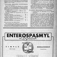 1314 - Page 1299 - Dernières nouvelles. Chambre Syndicale des Médecins de la Seine / La nouvelle réglementation de la pénicilline