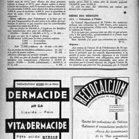 1353 - Page 1338 - Correspondance. Fiscalité. Réduction d'impôt pour charges de famille / Ordre des médecins. Cotisations à l’ordre