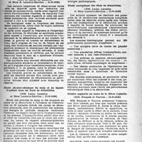 1371 - Page 1356 - Partie scientifique. Les sociétés savantes. Société médicale des hôpitaux de Paris. Les états de dénutrition. Observations cliniques et thérapeutiques, (21-6-1946) / Etude physico-chimique du sang et du liquide d’oedème dans les états de dénutrition, (21-6-1946) / Étude anatomique des états de dénutrition, (21-6-1946) / Orchite suppurée au cours de la fièvre typhoïde, (21-6-1946) / Société des chirurgiens de Paris, Séance du 5-4-1946. A propos des indications de la colpectomie (opération de Lefort) dans la cure des prolapsus utérins