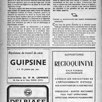 1383 - Page 1368 - Echos & commentaires. A propos de la procédure disciplinaire / Contre la multiplicité des tarifs d’honoraires médicaux