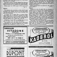 1386 - Page 1371 - Correspondance. Questions diverses. Cotisations aux Assurances sociales pour les domestiques / Secret professionnel. Certificat de décès pour les pensionnés de guerre