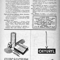 1392 - Page 1377 - Dernières nouvelles. Faculté de Médecine de Paris / Chaire de Clinique Médicale, Hôpital Broussais / Hôpitaux de Paris / Faculté de Médecine de Nancy / École de Médecine de Nantes / École de Médecine de Poitiers / Lille, Hôpitaux du Nord