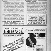 1440 - Page 1425 - Dernières nouvelles. Hôpitaux de Paris / Enseignement de la radiologie et de l’électrologie médicale / Société Française d’Hygiène Scolaire / Syndicat National des Médecins Français Électrologies et Radiologistes / Cours de révision des notions médico-chirurgicales nouvelles et pratiques