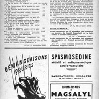 1445 - Page 1430 - À travers l'officiel. Médecine légale / Pédicures / Santé publique