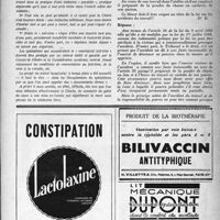 1480 - Page 1465 - Echos et commentaires. A propos du " full-time " hospitalier / Correspondance. Accidents du travail. Faute inexcusable
