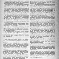 1518 - Page 1503 - Partie professionnelle. Le congrès des C. C. M. Bilan des concessions réciproques des chirurgiens et de la mutualité, par le Dr F. Delmas