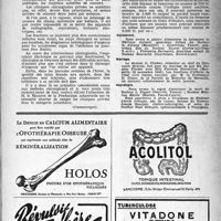 1538 - Page 1523 - Dernières nouvelles. Le Comité national de l’enfance / Les coupures de courant électrique / Association Générale des Médecins de France / Naissances / Mariage / Nécrologie [Docteurs L. Fagart, Maurice Mazier, Madame Léonie Denoyès]