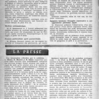 1557 - Page 1542 - Partie scientifique. Les sociétés savantes. Société des chirurgiens de Paris. A propos des voies d’abord de l’épaule / Myélose ostéomalacique / Fausses perforations après gastrectomie / Epiploïte herniaire étranglée consécutive à une appendicite pelvienne aiguë / La presse. Une intoxication collective par le cadmium [(« Ann. de Médecine-légale », N° 2, 1946)] / Quelques nouveaux cas de gestation prolongée vraie [(« Revue Médicale de Nancy », 15 octobre 1946)]