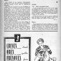 1577 - Page 1562 - Correspondance. Hôspitalisation. Clinique ouverte à l’hôpital / Loyers. Bail ou prorogation légale