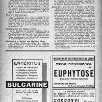 1633 - Page 1618 - Dernières nouvelles. Faculté de Médecine de Paris / Chaire de Stomatologie / Enseignement des hôpitaux libres / Élections à la Société des hôpitaux libres / Association générale des médecins de France