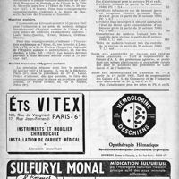 0029 - Page 4 - Dernières nouvelles. Facultés de province / Ville de Marseille. Santé Publique. / Hygiène scolaire. / Société française d’Hygiène scolaire. / Chambre syndicale des Médecins de la Seine