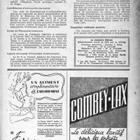 0108 - Page 83 - Dernières nouvelles. Faculté de Médecine / Concours spécial d’électron-radiologiste des hôpitaux / Avis de concours / Inspection médicale scolaire