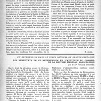 0135 - Page 110 - Partie professionnelle. Actualité professionnelle. Les problèmes de l’avortement / Un référendum dans le corps médical de Grande-Bretagne. Les résultats de ce référendum et l'attitude du conseil de la british médical association, par le Dr Fernand Decourt