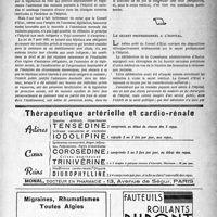 0146 - Page 121 - Échos & commentaires. Coup d’œil rétrospectif sur l’ancien régime hospitalier / Le secret professionnel à l’hôpital