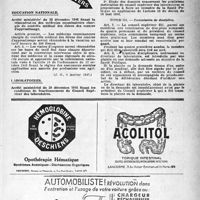 0160 - Page 135 - A travers l'officiel. éducation nationale / Laboratoires