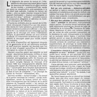 0166 - Page 141 - Partie scientifique. Considérations sur les possibilités actuelles du traitement chirurgical du cancer du rectum, par J. Mialaret. L’intervention classique