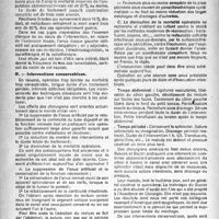 0167 - Page 142 - Partie scientifique. Considérations sur les possibilités actuelles du traitement chirurgical du cancer du rectum, par J. Mialaret. L’intervention classique / Interventions conservatrices