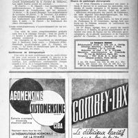 0204 - Page 179 - Dernières nouvelles. Université de Paris / Conférences de thérapeutique / Chaire de pathologie chirurgicale