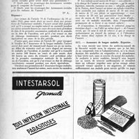0243 - Page 218 - Correspondance. Assurances sociales. Conditions à remplir pour bénéficier des prestations des Assurances sociales / Assurance de longue maladie. Expertise