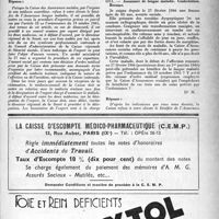 0244 - Page 219 - Correspondance. Assurances sociales. Assurance de longue maladie. Expertise / Assurance de longue maladie. Contestation